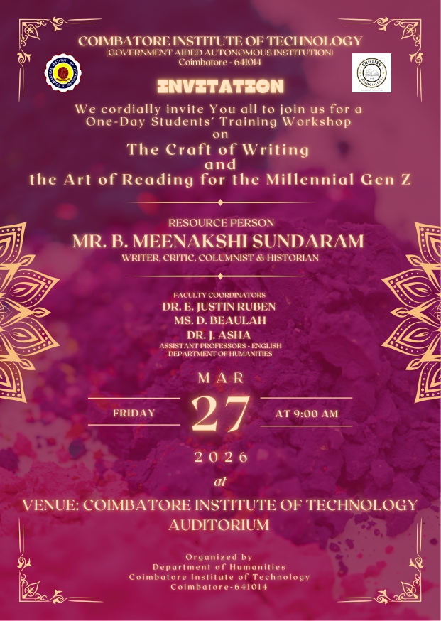 The Craft of Writing and the Art of Reading for the Millennial GenZ