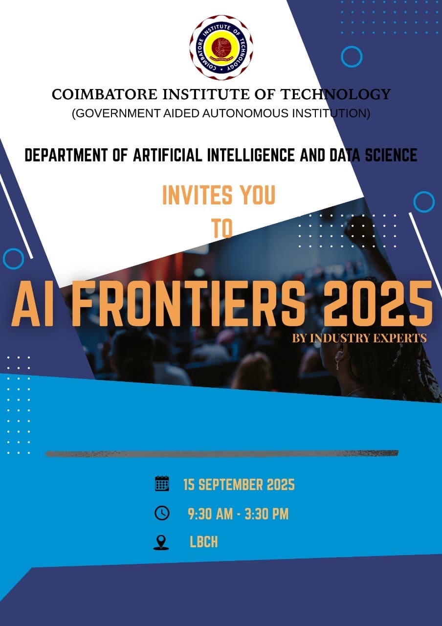 COIMBATORE INSTITUTE OF TECHNOLOGY